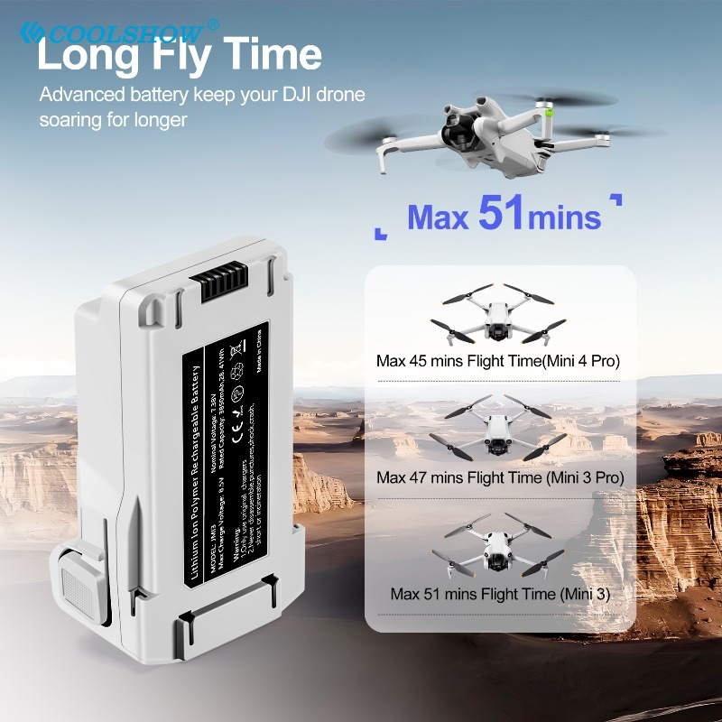 DJI MINI 3 PROドローン用バッテリー＆双方向充電 - Dji Drone Mini 4 Pro のレビューと価格