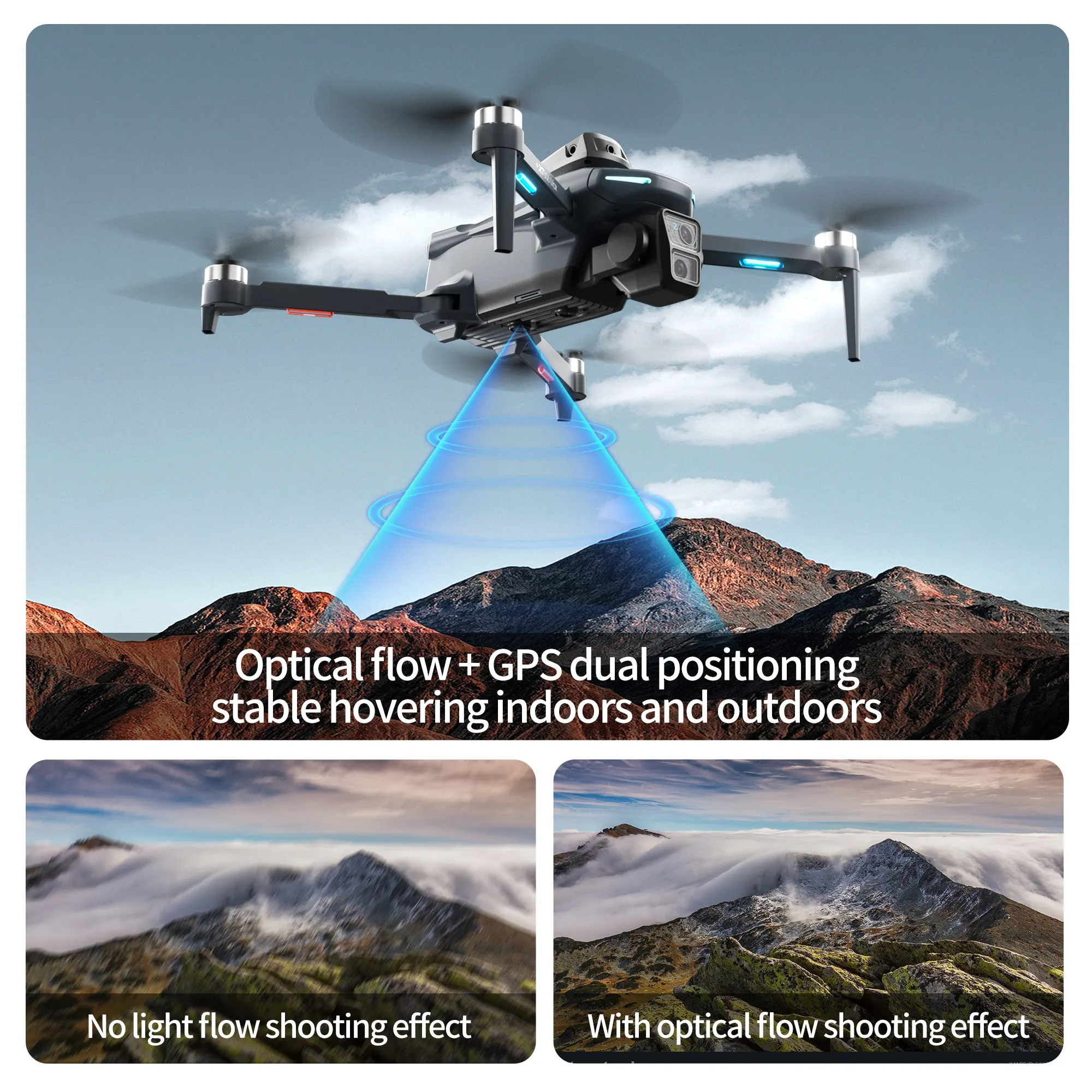 オリジナルXT606 MAX GPSドローン 4Kプロフェッ - Drone Kit With Camera のレビューと価格