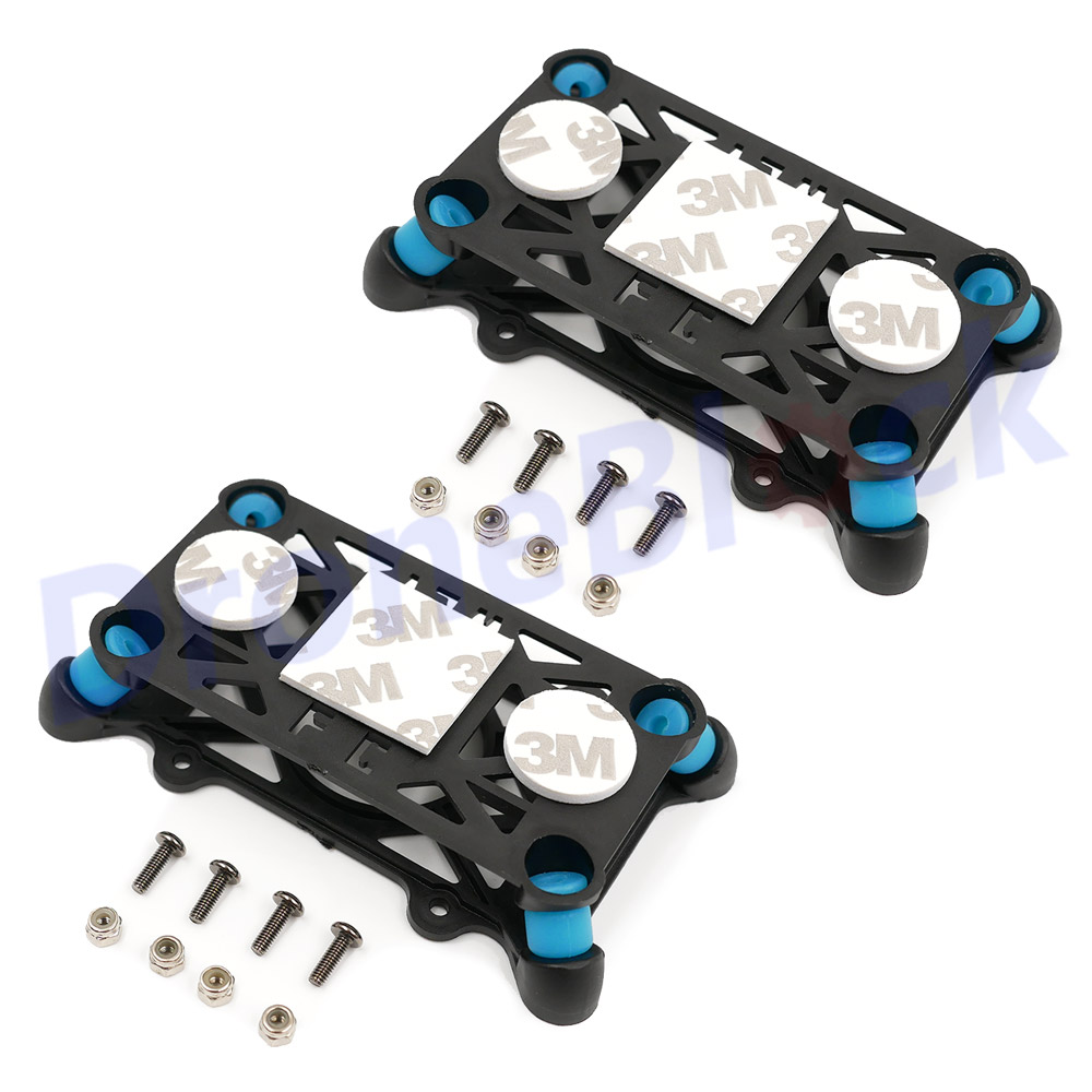 2 個 RC 防振プレート振動減衰マウントショックアブソーバ - Drone Kit Hexacopter のレビューと価格